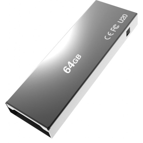 USB флеш накопитель AddLink 64GB U20 Titanium USB 2.0 (ad64GBU20T2) – AddLink (вид 1)