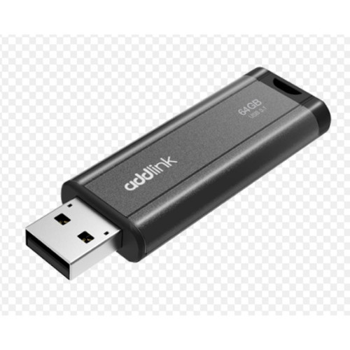 USB флеш накопичувач AddLink 64GB U65 Gray USB 3.1 (ad64GBU65G3) – AddLink (вид 1)
