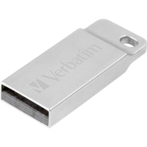 USB флеш накопичувач Verbatim 64GB Metal Executive Silver USB 2.0 (98750) – Verbatim (вид 1)