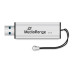 USB флеш накопичувач Mediarange 128GB Black/Silver USB 3.0 (MR918) – MediaRange (вид 2)