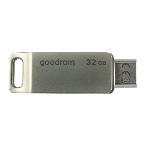 USB флеш накопичувач Goodram 32GB ODA3 Silver USB 3.0 / Type-C (ODA3-0320S0R11) – GOODRAM (вид 1)