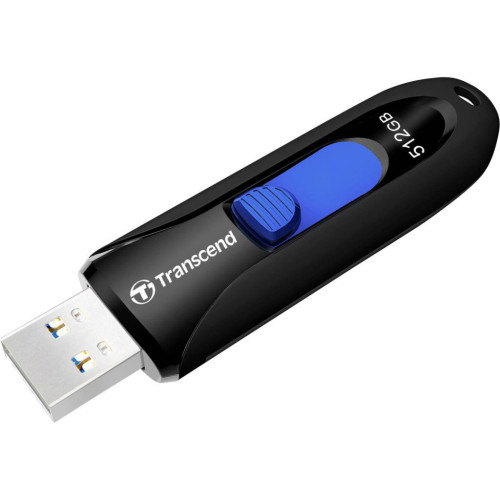 USB флеш накопичувач Transcend 512GB JetFlash 790 Black USB 3.1 (TS512GJF790K) – TRANSCEND