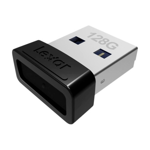 USB флеш накопичувач Lexar 128GB S47 USB 2.0 (LJDS47-128ABBK) – Lexar (вид 1)
