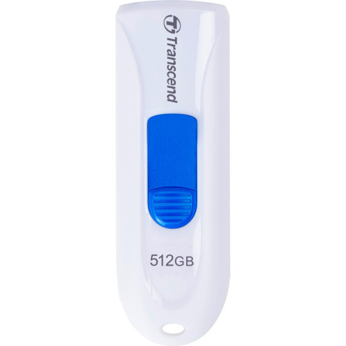 USB флеш накопичувач Transcend 512GB JetFlash 790 White USB 3.1 (TS512GJF790W) – TRANSCEND (вид 1)