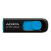 USB флеш накопитель ADATA 256GB UV128 Black/Blue USB 3.2 (AUV128-256G-RBE) – ADATA