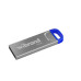 USB флеш накопичувач Wibrand 64GB Falcon Silver-Blue USB 2.0 (WI2.0/FA64U7U) – Wibrand
