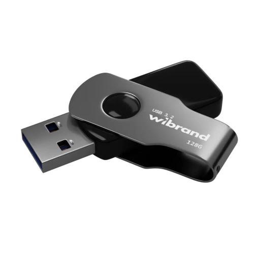 USB флеш накопичувач Wibrand 128GB Lizard Black USB 3.2 Gen 1 (USB 3.0) (WI3.2/LI128P9B) – Wibrand