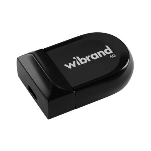 USB флеш накопичувач Wibrand 4GB Scorpio Black USB 2.0 (WI2.0/SC4M3B) – Wibrand