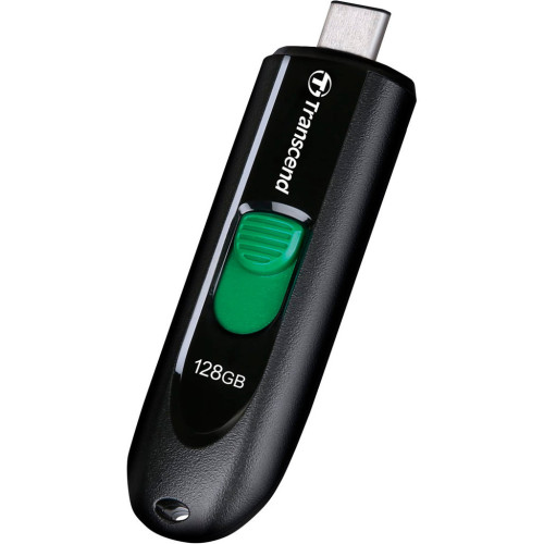USB флеш накопичувач Transcend 128GB JetFlash 790C Black USB 3.1 (TS128GJF790C) – TRANSCEND (вид 1)