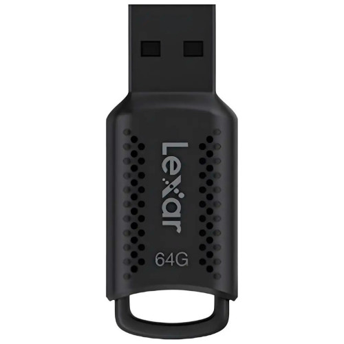 USB флеш накопитель Lexar 64GB JumpDrive V400 Black USB 3.0 (LJDV400064G-BNBNG) – Lexar (вид 1)