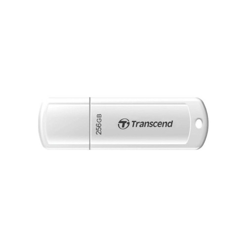 USB флеш накопитель Transcend 256GB JetFlash 730 White USB 3.1 (TS256GJF730) – TRANSCEND (вид 1)
