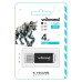 USB флеш накопичувач Wibrand 4GB Cougar BlackUSB 2.0 (WI2.0/CU4P1B) – Wibrand (вид 1)