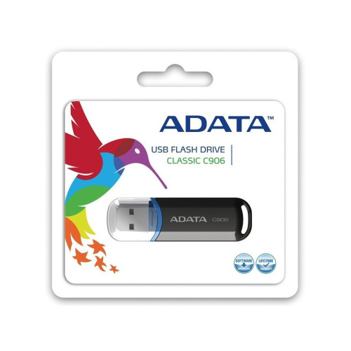USB флеш накопитель ADATA 64GB C906 Black USB 2.0 (AC906-64G-RBK) – ADATA (вид 2)