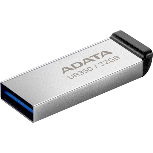 USB флеш накопичувач ADATA 32GB UR350 Silver-Black USB 3.2 (UR350-32G-RSR/BK) – ADATA (вид 1)