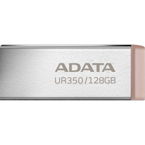 USB флеш накопичувач ADATA 128GB UR350 Silver/Beige USB 3.2 (UR350-128G-RSR/BG) – ADATA