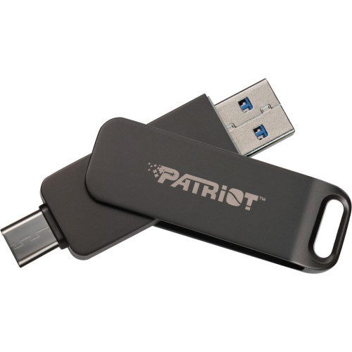 USB флеш накопитель Patriot 128GB Rage R550 Matte Black USB 3.2/Type-C (PE128GR550DSAD) – Patriot (вид 2)