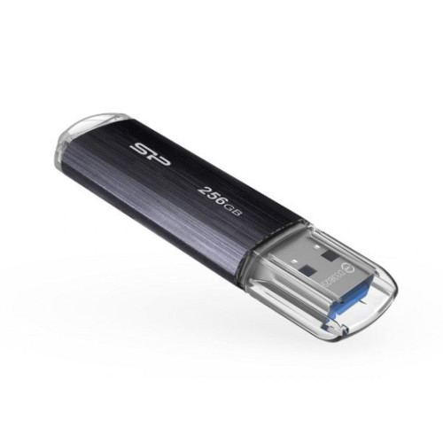 USB флеш накопитель Silicon Power 256GB Blaze b02 Black USB 3.0 (SP256GBUF3B02V1K) – SILICON POWER (вид 1)