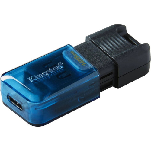 USB флеш накопитель Kingston DataTraveler 80 M Blue/Black (DT80M/128GB) – KINGSTON (вид 1)