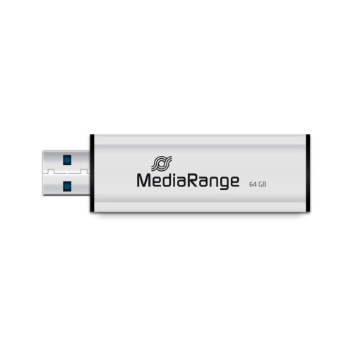 USB флеш накопичувач Mediarange 64GB Black/Silver USB 3.0 (MR917) – MediaRange (вид 2)
