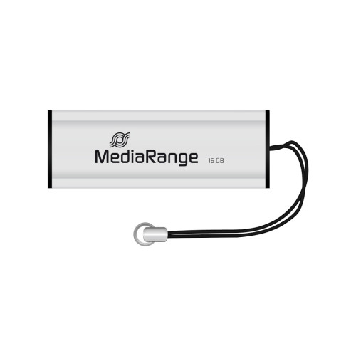 USB флеш накопичувач Mediarange 16GB Black/Silver USB 3.0 (MR915) – MediaRange