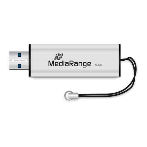 USB флеш накопичувач Mediarange 16GB Black/Silver USB 3.0 (MR915) – MediaRange (вид 2)