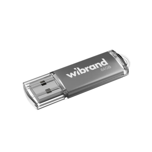 USB флеш накопитель Wibrand 64GB Cougar Silver USB 2.0 (WI2.0/CU64P1S) – Wibrand