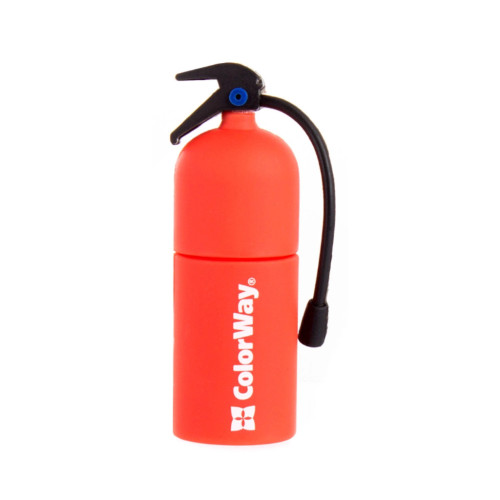 USB флеш накопитель ColorWay Fire 64 GB USB 3.0 Red (CW-USBFE64) – ColorWay