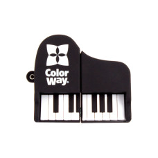 USB флеш накопитель ColorWay Piano 64 GB 3.0 Black (CW-USBPO64)