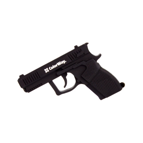 USB флеш накопичувач ColorWay Pistol 32 GB 3.0 Black (CW-USBPL32) – ColorWay