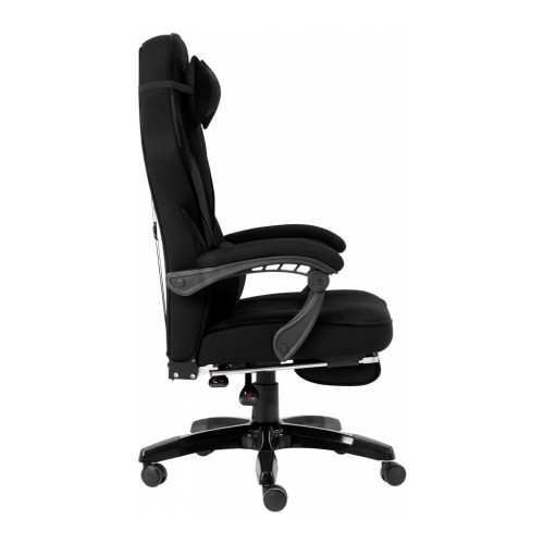 Крісло ігрове GT Racer X-2749-1 Black (X-2749-1 Fabric Black Suede) – GT Racer (вид 3)