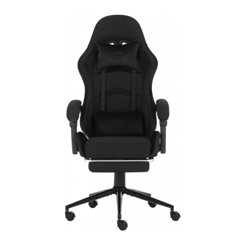 Кресло игровое GT Racer X-2324 Black Suede (X-2324 Fabric Black Suede) – GT Racer (вид 1)