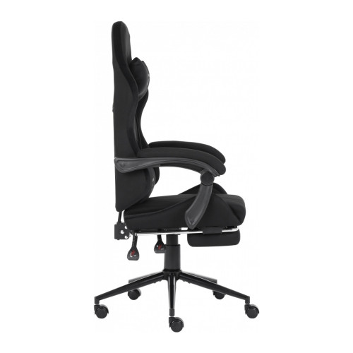 Кресло игровое GT Racer X-2324 Black Suede (X-2324 Fabric Black Suede) – GT Racer (вид 2)