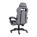 Крісло ігрове GT Racer X-2749-1 Gray/Black Suede (X-2749-1 Fabric Gray/Black Suede) – GT Racer (вид 3)