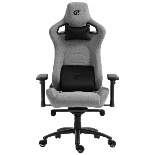 Кресло игровое GT Racer X-8004 Gray (X-8004 Fabric Gray) – GT Racer
