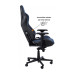 Кресло игровое GT Racer X-8005 Dark Blue/Black – GT Racer (вид 2)