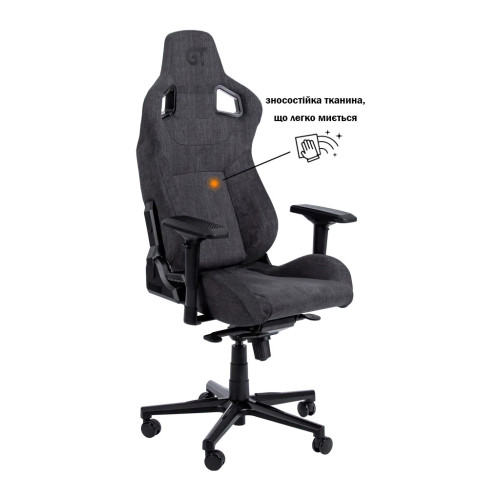 Крісло ігрове GT Racer X-8005 Dark Gray – GT Racer (вид 1)