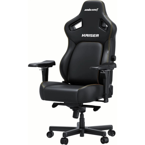 Кресло игровое Anda Seat Kaiser 4 PVC Size XL Black (AD12YDDC-XLL-20-B-PV/C) – Anda Seat (вид 1)