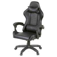 Кресло игровое Аклас Озорник ANF подростковый Черный (PU-черный) (00160337)