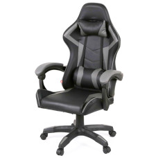 Кресло игровое Аклас Бешкет ANF подростковый Черный (PU-черный/серый) (00160338)