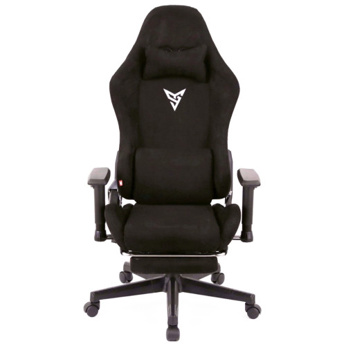 Кресло игровое Аклас Герц RL Черный (Черный бархат) (00160347) – АКЛАС (вид 1)