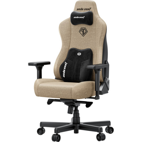 Кресло игровое Anda Seat Kaiser 3E Fabric XL Dark Beige (AD23YC-XL-09-H-CF-H01) – Anda Seat (вид 2)
