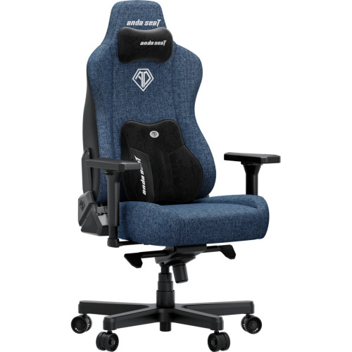 Кресло игровое Anda Seat Kaiser 3E Fabric XL Dark Blue (AD23YC-XL-09-S-CF-S01) – Anda Seat (вид 1)