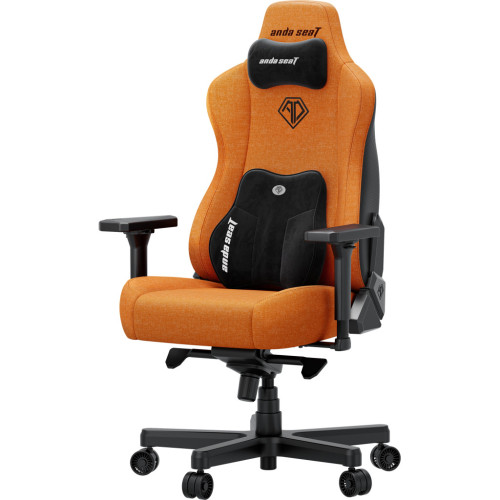 Кресло игровое Anda Seat Kaiser 3E Fabric XL Orange (AD23YC-XL-09-O-CF-O01) – Anda Seat (вид 2)