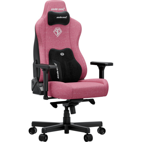 Кресло игровое Anda Seat Kaiser 3E Fabric XL Pink (AD23YC-XL-09-P-CF-P01) – Anda Seat (вид 1)