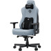 Кресло игровое AndaSeat Kaiser 3E Fabric XL Gray/Blue (AD23YC-XL-09-T-CF-T01) – AndaSeat (вид 2)