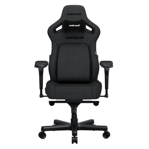Кресло игровое Anda Seat Kaiser 4 Fabric Size XL Dark Grey (AD12YDDC-XLL-20-GB-CF) – Anda Seat