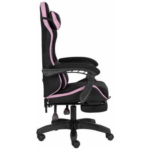 Крісло ігрове GT Racer X-2339 Black/Pink (X-2339 Fabric Black/Pink) – GT Racer (вид 2)