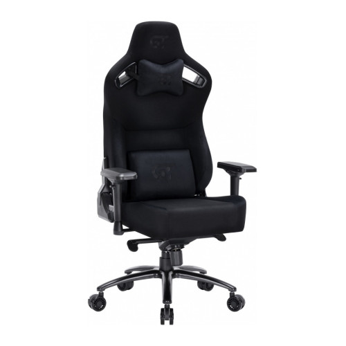 Крісло ігрове GT Racer X-5164 Black (X-5164 Fabric Black) – GT Racer (вид 1)