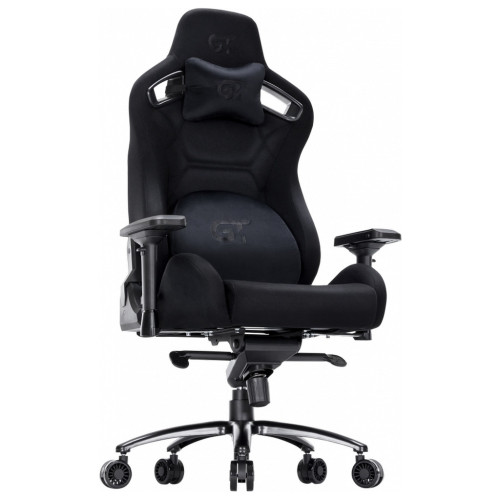 Крісло ігрове GT Racer X-5166 Black (X-5166 Fabric Black) – GT Racer (вид 1)