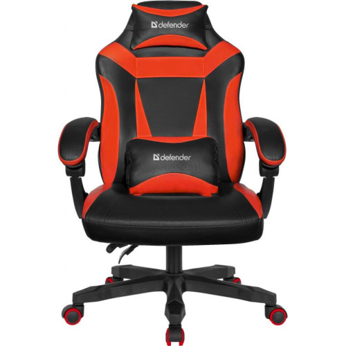 Кресло игровое Defender Master Black/Red (64359) – Defender